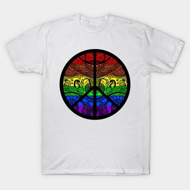 Peace Pride T-Shirt by MissLohva